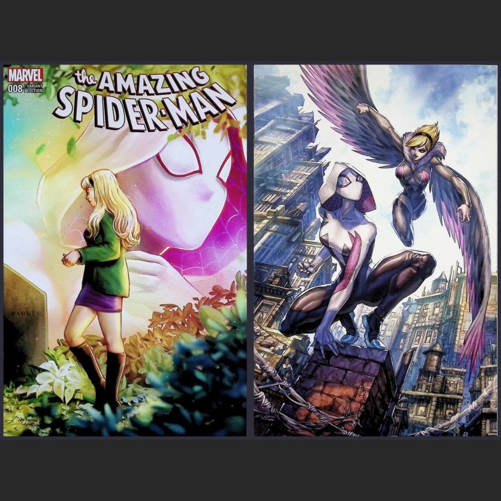 Amazing Spider-Man #8 Spider-Gwen Shadow Clones‎ 5 Marvel Comic Gwen Stacy Lot